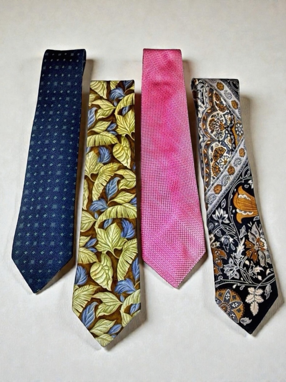 Luxury Power Tie Bundle | BIJAN, PRONTO-UOMO, VINEYARD VINES | 100% Silk Ties